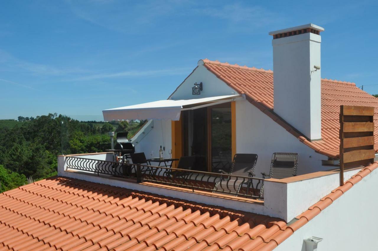Gasthaus Quinta Do Bom Vento Óbidos Exterior foto
